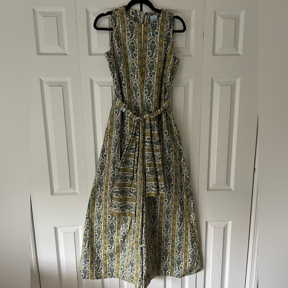 Vintage 70’s paisley wide leg jumpsuit